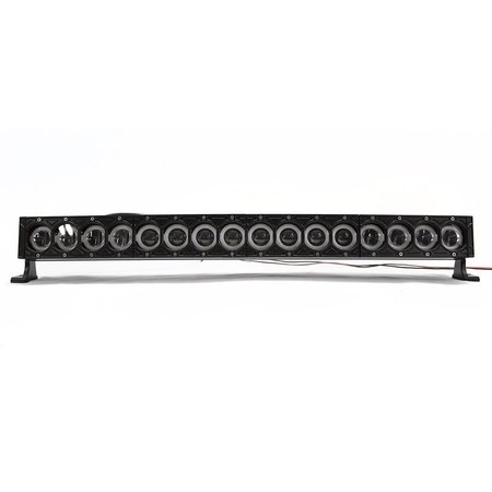 RACE SPORT Halo-Drl Series 31In 160W/14,500Lm Led Light Bar W/ Halo Drl RS34HALO